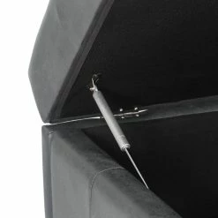 Cheapest ✨ Adeco Tufted Storage Ottoman Wide Square Coffee Table Faux Leather DIY Assemble 💯 -Adeco Shop Adeco Tufted Storage Ottoman Wide Square Coffee Table Faux Leather DIY Assemble 7