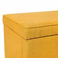 Buy 🎁 Adeco Upholstered Storage Ottoman End Of Bed Bench Safety Hinge Fabric Grey 🎉 -Adeco Shop Adeco Upholstered Storage Ottoman End of Bed Bench Safety Hinge Fabric 13