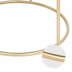 Hot Sale 🥰 Adeco Vanity Footrest Stool Velvet Round Ottoman Footstool Chair Seat Blue 🔔 -Adeco Shop Adeco Vanity Footrest Stool Velvet Round Ottoman Footstool Chair Seat 11