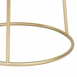 Hot Sale 🥰 Adeco Vanity Footrest Stool Velvet Round Ottoman Footstool Chair Seat Blue 🔔 -Adeco Shop Adeco Vanity Footrest Stool Velvet Round Ottoman Footstool Chair Seat 6