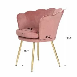 Top 10 ๐ฅฐ Adeco Velvet Dinning Accent Chair Metal Legs Upholstered Vanity Pink ๐ 20 Top 10 ๐ฅฐ Adeco Velvet Dinning Accent Chair Metal Legs Upholstered Vanity Pink ๐ -Adeco Shop Adeco Velvet Dinning Accent Chair Metal Legs Upholstered Vanity 3