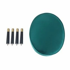 Cheap 😀 Adeco Velvet Foot Stool Oval Vanity Rest Ottoman Bench With Wood Legs 👏 -Adeco Shop Adeco Velvet Foot Stool Oval Vanity Rest Ottoman Bench with Wood Legs 7