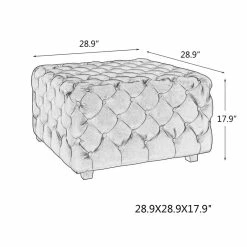 Best Pirce ๐ Adeco Velvet Ottoman Bench Cube Foot Rest Stool Square Coffee Table ๐ฅฐ 15 Best Pirce ๐ Adeco Velvet Ottoman Bench Cube Foot Rest Stool Square Coffee Table ๐ฅฐ -Adeco Shop Adeco Velvet Ottoman Bench Cube Foot Rest Stool Square Coffee Table 6