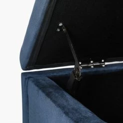 Cheapest ✔️ Adeco Velvet Tufted Storage Ottoman Rectangular Footstool DIY Assemble 🎁 -Adeco Shop Adeco Velvet Tufted Storage Ottoman Rectangular Footstool DIY Assemble 6