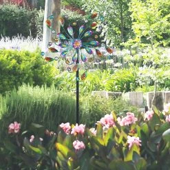 Buy 🛒 Adeco Wind Spinner Outdoor Metal Stake Windmill 🥰 -Adeco Shop Adeco Wind Spinner Outdoor Metal Stake Windmill 3