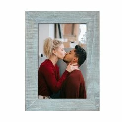 Best reviews of ✔️ Adeco Wood Grain Distressed Blue Wood Picture Frame 👍 -Adeco Shop Adeco Wood Grain Distressed Blue Wood Picture Frame 4