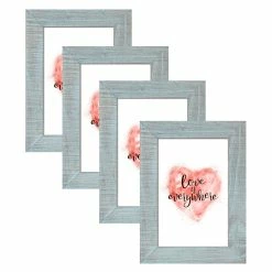 Best reviews of ✔️ Adeco Wood Grain Distressed Blue Wood Picture Frame 👍 -Adeco Shop Adeco Wood Grain Distressed Blue Wood Picture Frame 9