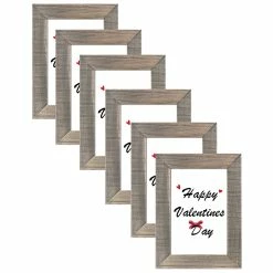 Wholesale ๐ฏ Adeco Wood Picture Frame Set Set Of 4- Brown ๐