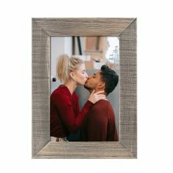Wholesale 💯 Adeco Wood Picture Frame Set Set Of 4- Brown 👏 -Adeco Shop Adeco Wood Picture Frame Set 4