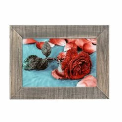 Wholesale 💯 Adeco Wood Picture Frame Set Set Of 4- Brown 👏 -Adeco Shop Adeco Wood Picture Frame Set 7