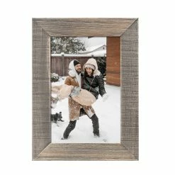 Wholesale 💯 Adeco Wood Picture Frame Set Set Of 4- Brown 👏 -Adeco Shop Adeco Wood Picture Frame Set 9
