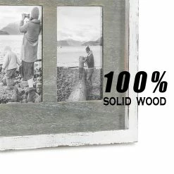 Buy 🎉 Adeco Wood Wall Photo Frame White&grey ❤️ -Adeco Shop Adeco Wood Wall Photo Frame 13