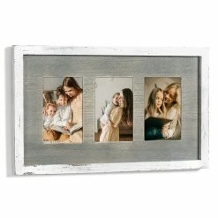 Buy 🎉 Adeco Wood Wall Photo Frame White&grey ❤️ -Adeco Shop Adeco Wood Wall Photo Frame 2