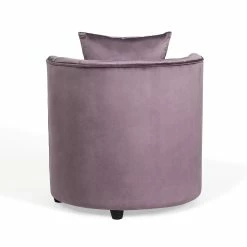 Brand new 😀 Adeco Modern Leisure Chair Multi-Function Velvet Accent Chair - 26"D X 26"W X 24.8"H Brown ⌛ -Adeco Shop Adeco flannelette leisure chair2C Ottoman chair has storage function2C and a pillow is included. 4