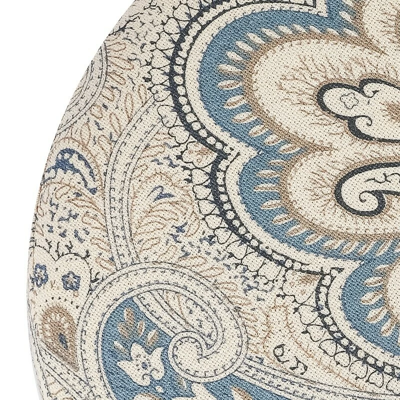 Hot Sale π Adeco Asense Round Ottoman Foot Rest Stool Linen Fabric Padded (Set Of 4) Beige π― 16 Hot Sale π Adeco Asense Round Ottoman Foot Rest Stool Linen Fabric Padded (Set Of 4) Beige π― - Image 14