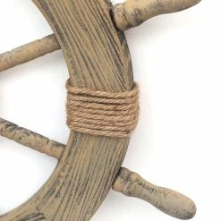 Cheap 🎁 Adeco Large Marine Ship Wheel Nautical Decor 🎁 -Adeco Shop Large Marine Ship Wheel Nautical Decor 7