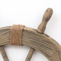 Cheap 🎁 Adeco Large Marine Ship Wheel Nautical Decor 🎁 -Adeco Shop Large Marine Ship Wheel Nautical Decor 8