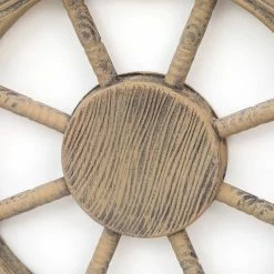 Cheap 🎁 Adeco Large Marine Ship Wheel Nautical Decor 🎁 -Adeco Shop Large Marine Ship Wheel Nautical Decor 9