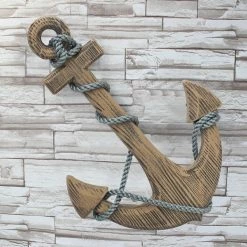Discount 🔥 Adeco Ornamental Nautical Ship Anchor 24-inch Wood Wall Decoration ⌛ -Adeco Shop Ornamental Nautical Ship Anchor 24 inch Wood Wall Decoration 2