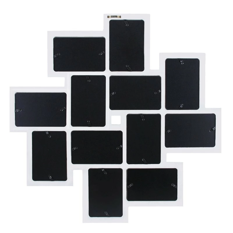 Outlet ๐คฉ Adeco White Wall Collage Frame With Twelve 4x6-inch Openings ๐ 7 Outlet ๐คฉ Adeco White Wall Collage Frame With Twelve 4x6-inch Openings ๐ - Image 5